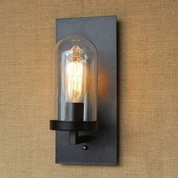 Kreative moderne minimalistische Restaurant Bar Amerikanischen land gang treppen Edison wand