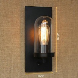 Kreative moderne minimalistische Restaurant Bar Amerikanischen land gang treppen Edison wand