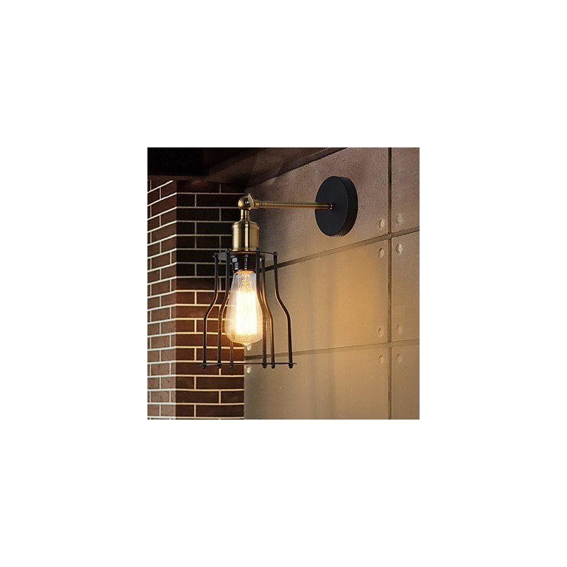 Loft vintage Wand Lichter Industrie Edison Mode Einfachheit Wandleuchten Metall Basis Kappe