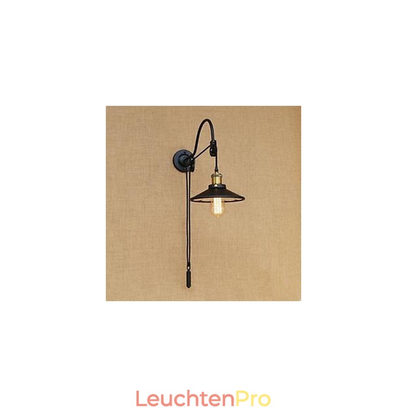 Heben Esszimmer Wand Lampe Mit Einstellbarer Gewinde Länge Von Retro Kreative Charakter Schlafzimmer Wand Lampe Eisen