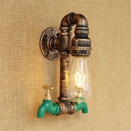 Country Retro Painting Feature für Mini Style Ambient Light Wandleuchten Wandleuchte