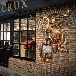 Modernes, zeitgenössisches, traditionelles, klassisches, rustikales Lodge-Gemälde für Umgebungslicht im Mini-Stil