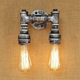 Rustikale Lodge Country Retro-Malerei-Funktion für Mini-Stil Ambient Light Wandleuchten