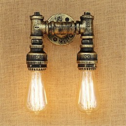 Rustikale Lodge Country Retro-Malerei-Funktion für Mini-Stil Ambient Light Wandleuchten