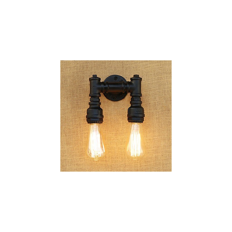 Rustikale Lodge Country Retro-Malerei-Funktion für Mini-Stil Ambient Light Wandleuchten