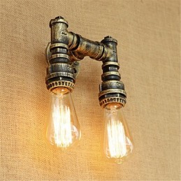 Rustikale Lodge Country Retro-Malerei-Funktion für Mini-Stil Ambient Light Wandleuchten