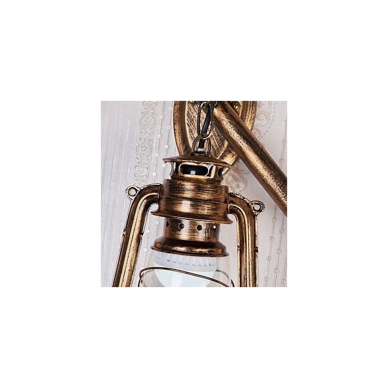 Rustikale Lodge Malerei Feature für Mini-Stil Uplight Wandleuchten Wandleuchte C