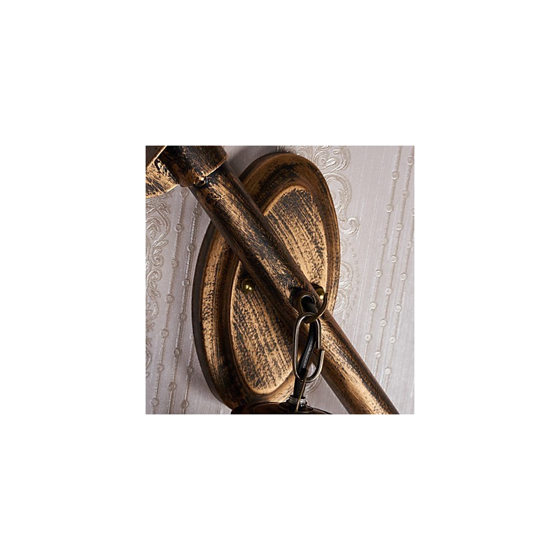 Rustikale Lodge Malerei Feature für Mini-Stil Uplight Wandleuchten Wandleuchte C