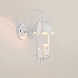 Moderne zeitgenössische Malerei Funktion für Augenschutz Umgebungslicht Wandleuchten Wandleuchte