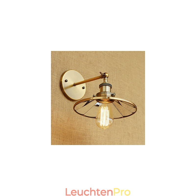 Rustikale Lodge Country Retro Galvanisierte Funktion für Mini-Stil Ambient Light Wandleuchten