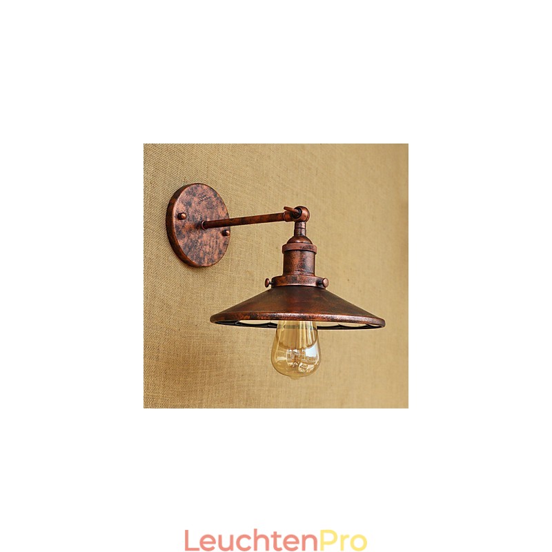 Rustikale Lodge Country Retro Galvanisierte Funktion für Mini-Stil Ambient Light Wandleuchten