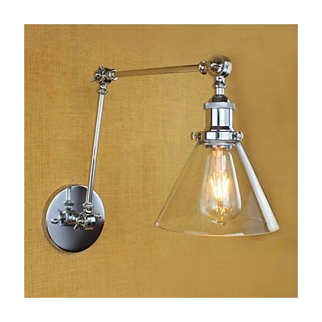 Galvanisierte Funktion im Country-Retro-Stil für Schwenkarmleuchten im Mini-Stil mit Augenschutz Galvanisierte Funktion im Country-Retro-Stil für Schwenkarmleuchten im Mini-Stil mit Augenschutz