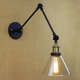 Galvanisierte Funktion im Country-Retro-Stil für Schwenkarmleuchten im Mini-Stil mit Augenschutz