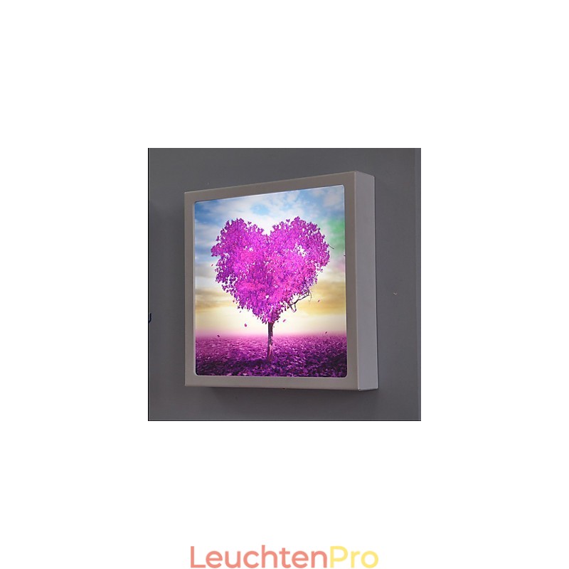 Integrierte moderne zeitgenössische moderne zeitgenössische Malerei-Funktion für Ambient Light Wandleuchten
