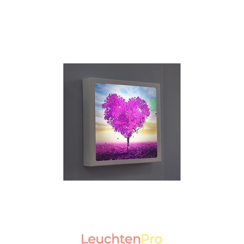 Integrierte moderne zeitgenössische moderne zeitgenössische Malerei-Funktion für Ambient Light Wandleuchten