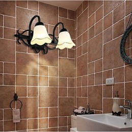 Rustikale Lodge Galvanisierte Funktion für Downlight Badezimmerbeleuchtung Wandleuchte