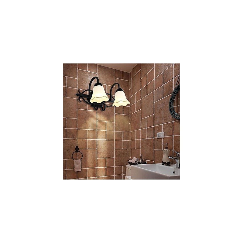 Rustikale Lodge Galvanisierte Funktion für Downlight Badezimmerbeleuchtung Wandleuchte