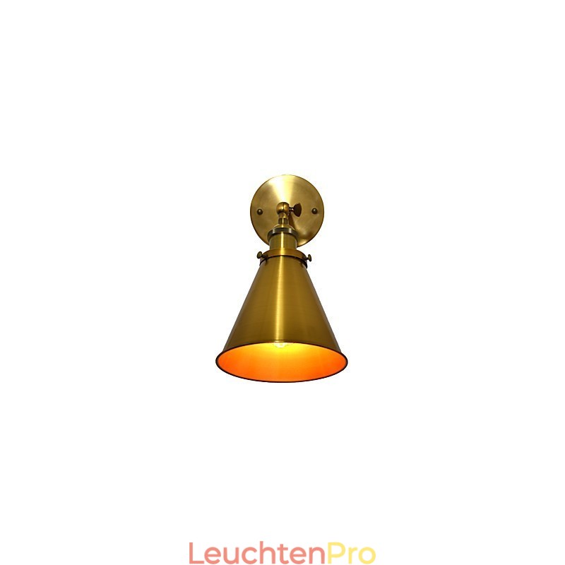 Wandleuchte Wandleuchten Wand Eisen Wandlampe dumm schwarz Lichtschwert Lampe an der Wand