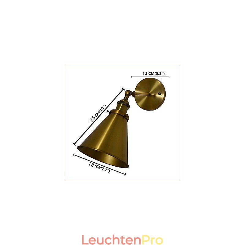 Wandleuchte Wandleuchten Wand Eisen Wandlampe dumm schwarz Lichtschwert Lampe an der Wand