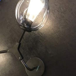 Rustikale Lodge Vintage Country Retro Malerei Funktion für Mini-Stil Umgebungslicht Wandleuchten Wandleuchte