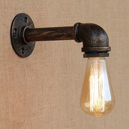 Country-Retro-Malerei-Funktion für Mini-Stil Swing Arm Ambient Light Wandleuchten