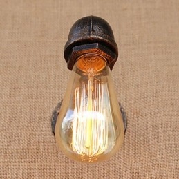 Country-Retro-Malerei-Funktion für Mini-Stil Swing Arm Ambient Light Wandleuchten