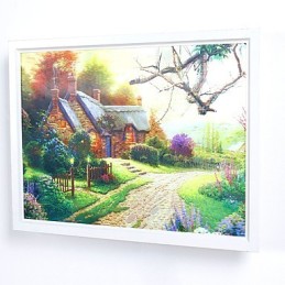 Integrierte moderne zeitgenössische moderne zeitgenössische Malerei-Funktion für Ambient Light Wandleuchten