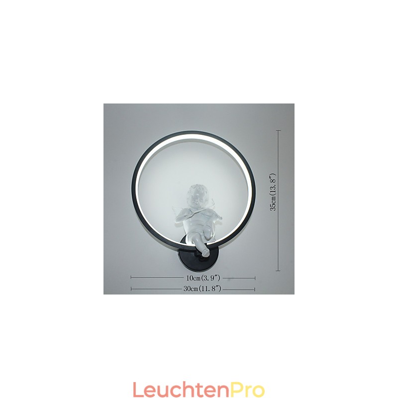 Wandleuchte Moderne kreative Persönlichkeit Lampe Designer Engel Dekoration Lampe Aluminium integrierte Korridor Wandleuchte