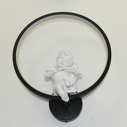 Wandleuchte Moderne kreative Persönlichkeit Lampe Designer Engel Dekoration Lampe Aluminium integrierte Korridor Wandleuchte