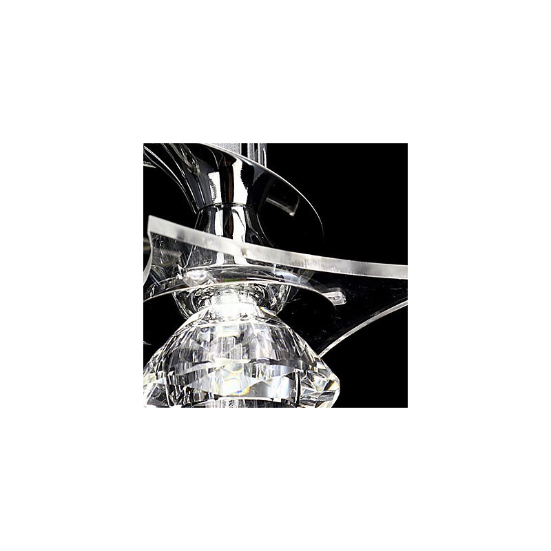 Chandelier Modern Crystal Living 3 Lights