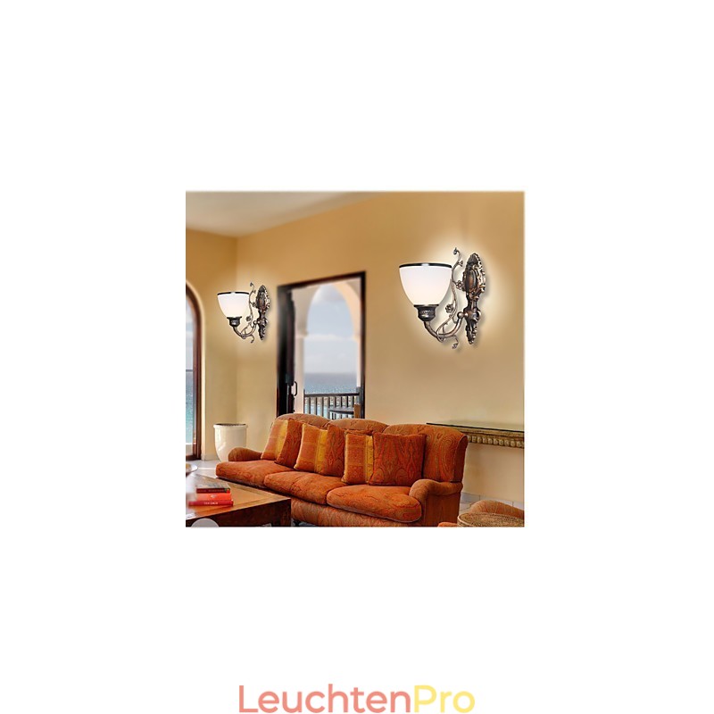 Einfache amerikanische Wandlampe Nachttischlampe Wohnzimmer dekorative Lampe Schmiedeeisen europäischen Stil kreative Wandlampe
