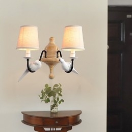 Rustikale Lodge Einfache Vintage Malerei Feature Umgebungslicht Wandleuchten Wandleuchte