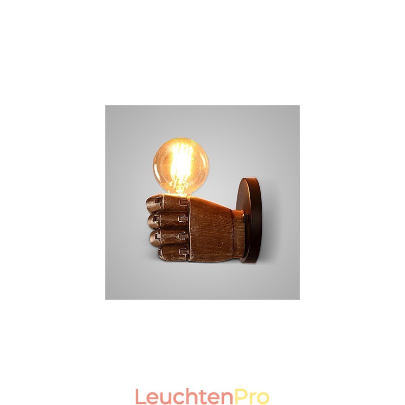 Loft Industrielle Cafe Wandlampe Harz Wandlampe Lodge Antik Vintage Retro Malerei Funktion für Mini Stil Umgebungslicht Wandleuchten Wandleuchte