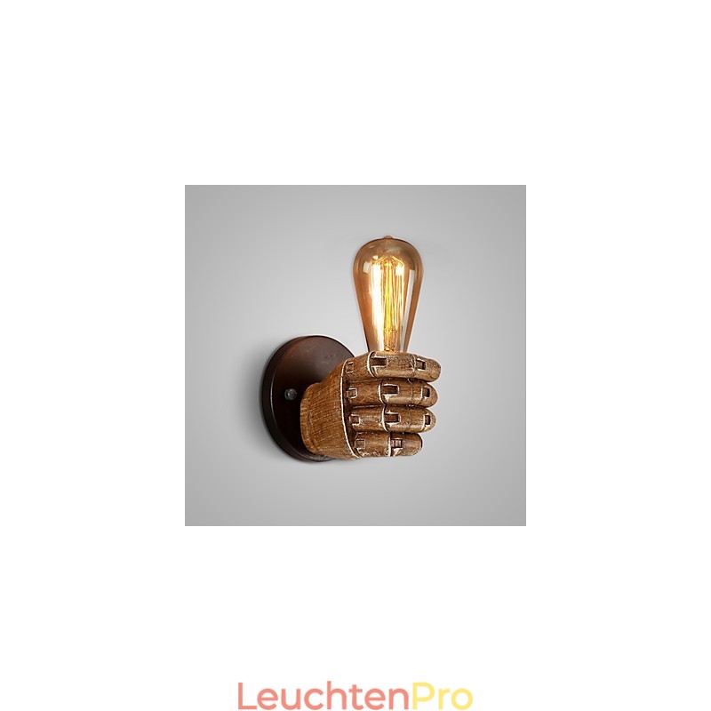 Loft Industrielle Cafe Wandlampe Harz Wandlampe Lodge Antik Vintage Retro Malerei Funktion für Mini Stil Umgebungslicht Wandleuchten Wandleuchte