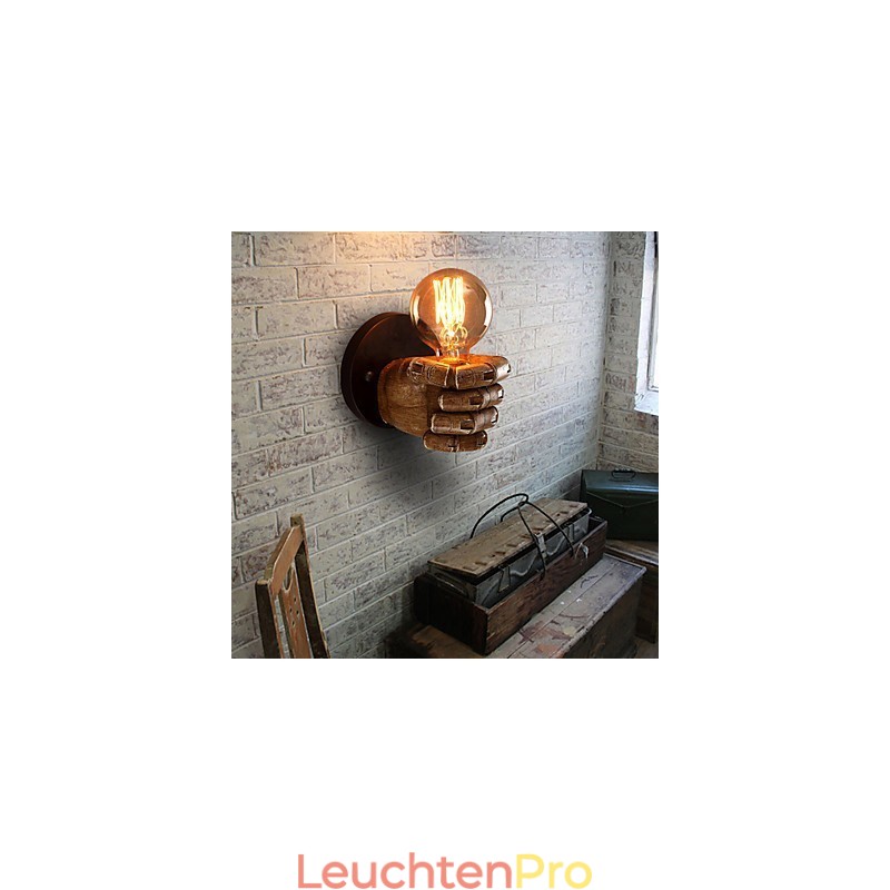 Loft Industrielle Cafe Wandlampe Harz Wandlampe Lodge Antik Vintage Retro Malerei Funktion für Mini Stil Umgebungslicht Wandleuchten Wandleuchte