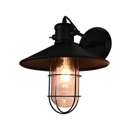 Wandleuchte Wandleuchten Wandlampe Dumme schwarze Lichtschwertlampe an der Wand