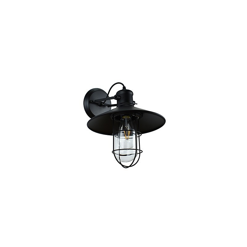 Wandleuchte Wandleuchten Wandlampe Dumme schwarze Lichtschwertlampe an der Wand