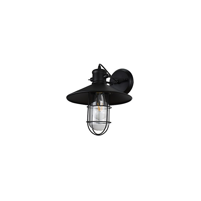 Wandleuchte Wandleuchten Wandlampe Dumme schwarze Lichtschwertlampe an der Wand