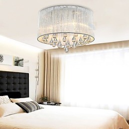 Deckenleuchte Modern Kristall 4 Lichter