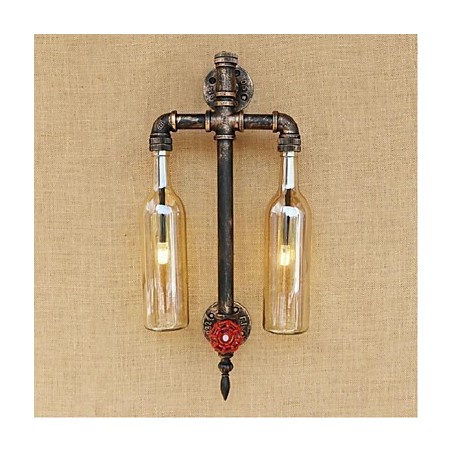 Amerikanischen Themen Restaurant Bar Eisen Mit Schalter Wasser Rohr Wein Flasche Wand Lampe Bernstein Amerikanischen Themen Restaurant Bar Eisen Mit Schalter Wasser Rohr Wein Flasche Wand Lampe Bernstein