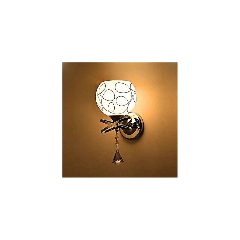 Hotel Schlafzimmer Nachttischlampe Moderne Minimalistische Glaswandlampe