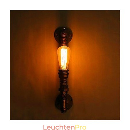 Amerikanische Retro Loft Industrielle Wasser Gang Treppe Kreative Persönlichkeit Restaurant Bar Einzelkopf Eisen Wandleuchte Amerikanische Retro Loft Industrielle Wasser Gang Treppe Kreative Persönlichkeit Restaurant Bar Einzelkopf Eisen Wandleuchte