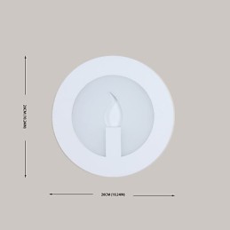 Integrierte moderne zeitgenössische Malerei-Funktion für Umgebungslicht Wandleuchten Wandleuchte
