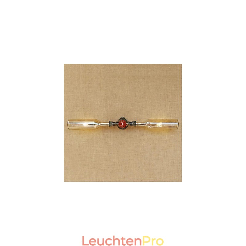 Retro American Village Creative Industry Wind Designer Wasserflasche Wandleuchte Wandleuchte Bernstein