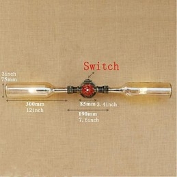 Retro American Village Creative Industry Wind Designer Wasserflasche Wandleuchte Wandleuchte Bernstein