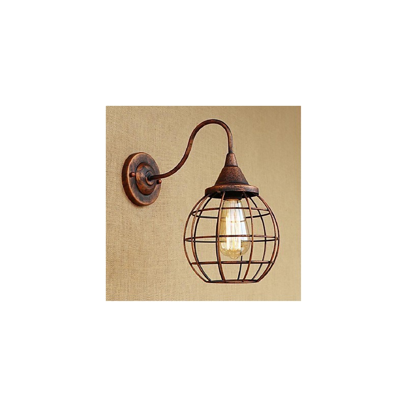 Einfache und Retro kreative Persönlichkeit Rost Farbe amerikanische Wandleuchte Wandleuchten Wandleuchte