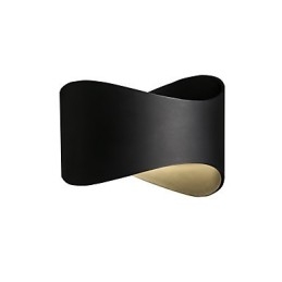 Moderne zeitgenössische Schwarzoxid-Finish-Funktion für Mini-Stil Ambient Light Wandleuchten Wandleuchte