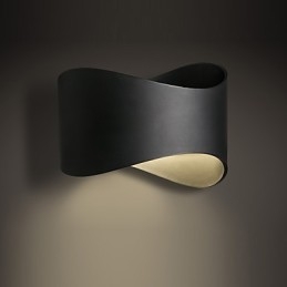 Moderne zeitgenössische Schwarzoxid-Finish-Funktion für Mini-Stil Ambient Light Wandleuchten Wandleuchte