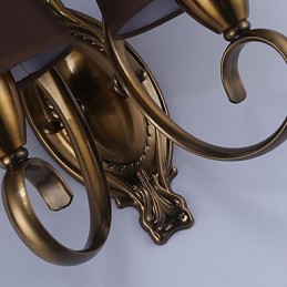 Traditionelle klassische galvanisierte Funktion für Augenschutz Downlight Wandleuchten Wandleuchte
