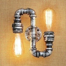 Country Retro Malerei Funktion für Swing Arm Umgebungslicht Wandleuchten Wandleuchte